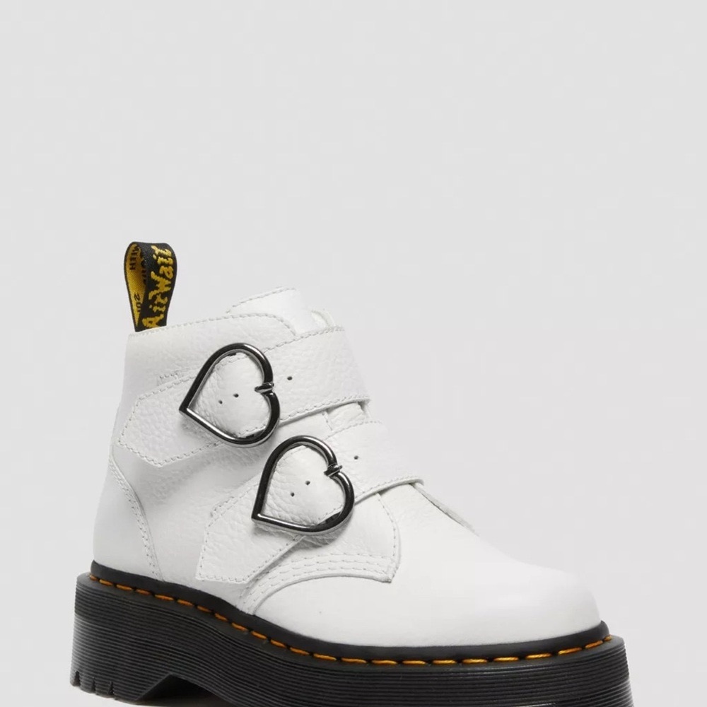 Dr. Martens Devon Heart Leather Boots